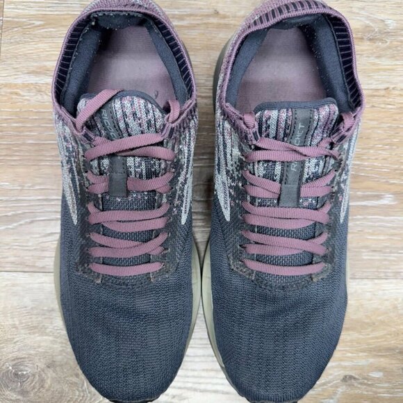 Brooks Ricochet Gray/Mauve Athletic Shoes Women's Size 9 - Picture 2 of 8